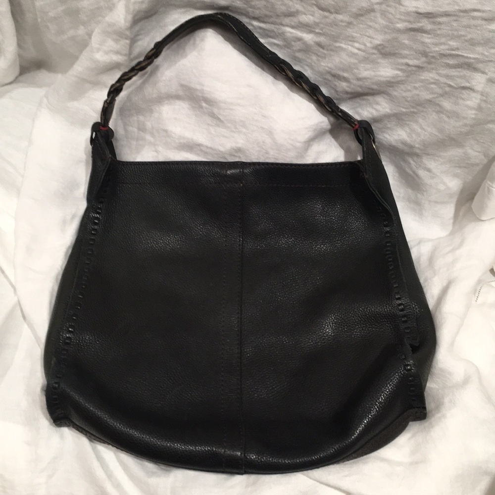 Leather Lucky Brand tote